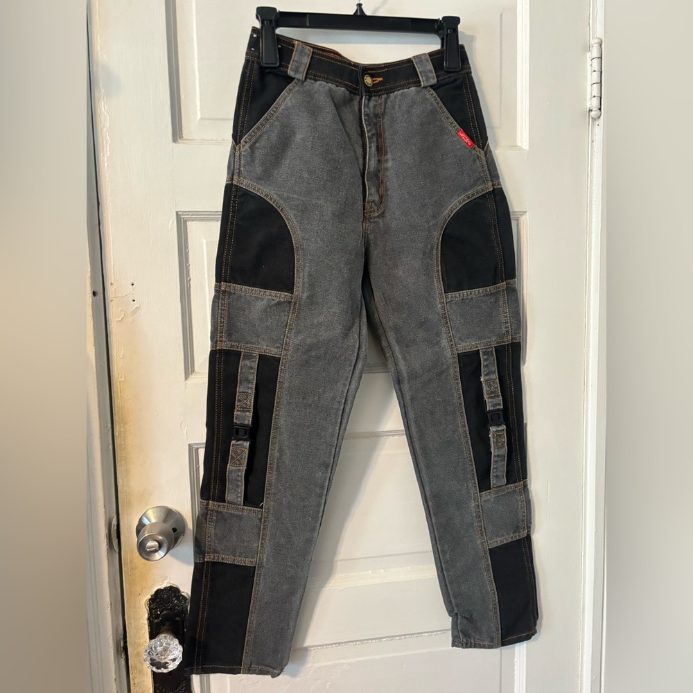 Alfredo Moro Black and Gray jeans